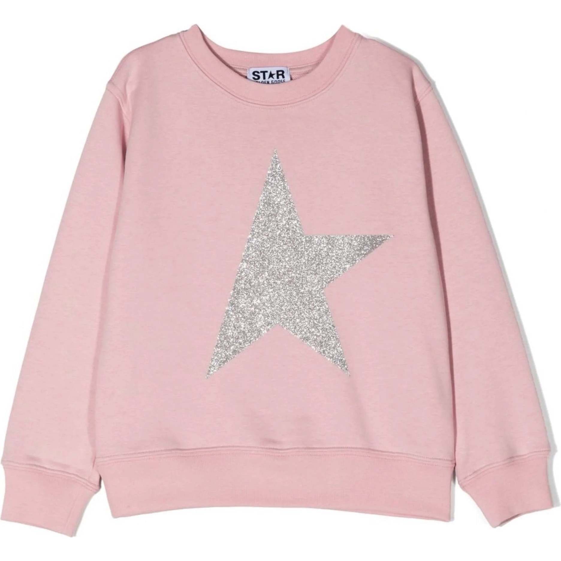 Maxi Star Sweatshirt, Pink - Sweatshirts - 1