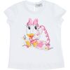 Daisy Duck T-Shirt, White - T-Shirts - 1 - thumbnail