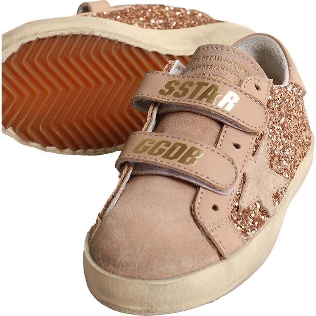 Star Glitter Sneakers, Pink - Sneakers - 3