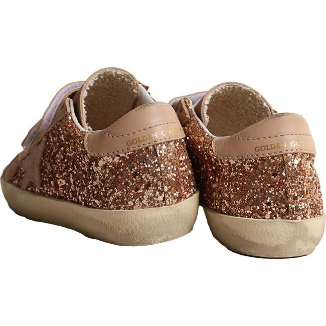 Star Glitter Sneakers, Pink - Sneakers - 4