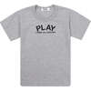 Play Graphic T-Shirt, Gray - T-Shirts - 1 - thumbnail