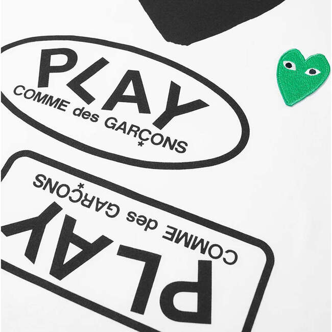 Play Hearts T-Shirts, White - T-Shirts - 3