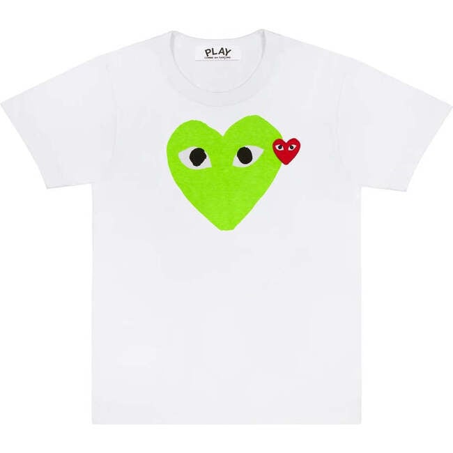 Dual Hearts T-Shirt, White