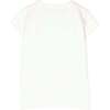 Floral Cotton T-Shirt, Ivory - T-Shirts - 3