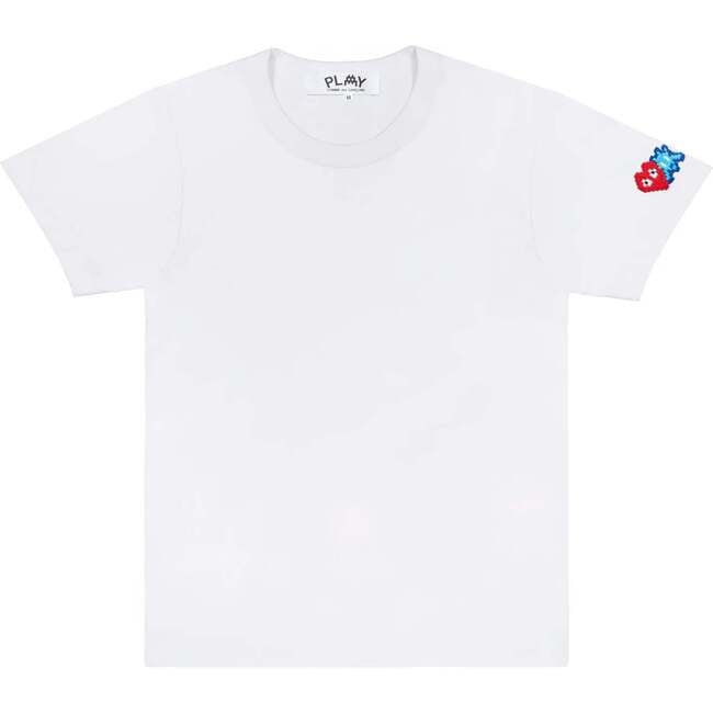 Invader Sleeve Mascot T-Shirt, White