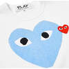 Blue Hearts T-Shirt, White - T-Shirts - 2