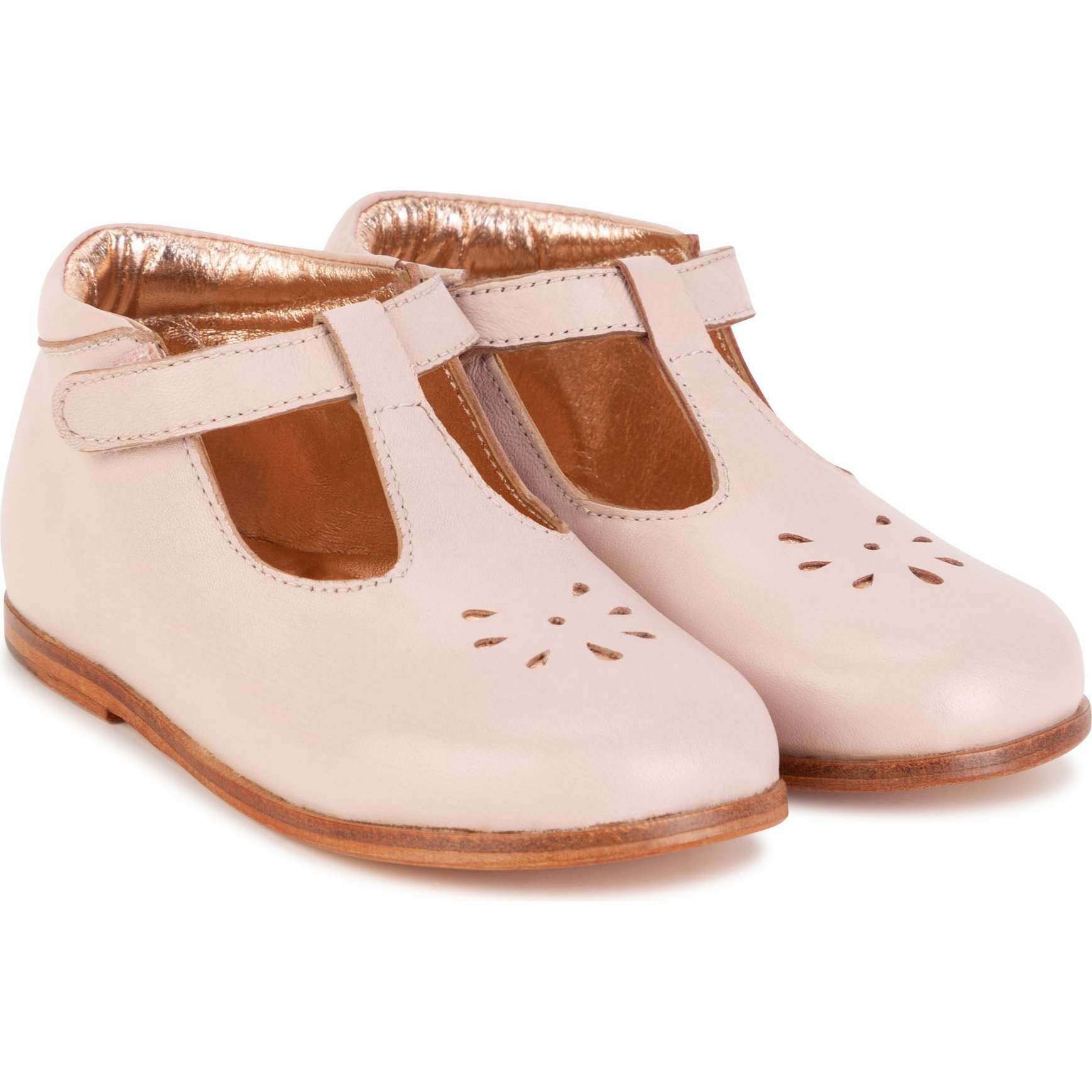 Mary Jane Ankle Boots, Pink - Mary Janes - 1