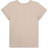 Logo Print Cotton T-Shirt, Pink - T-Shirts - 2