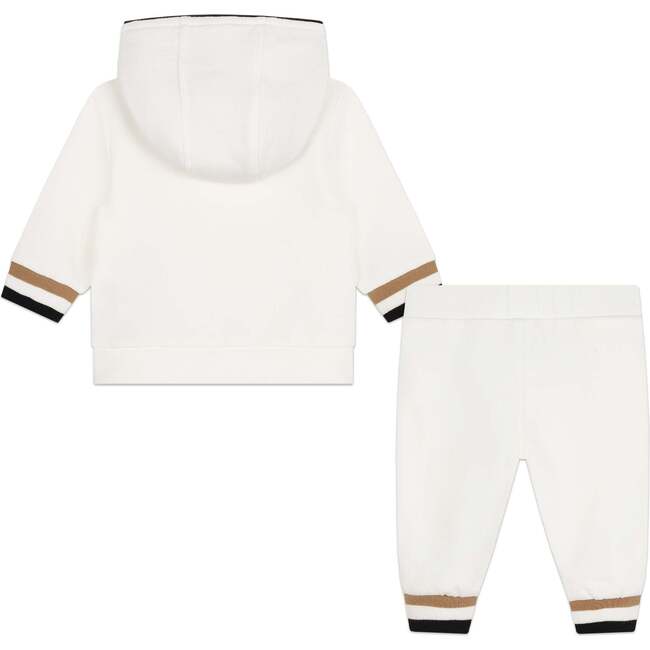 Striped Logo Tracksuit, Off White - Mixed Apparel Set - 4