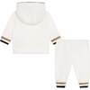 Striped Logo Tracksuit, Off White - Mixed Apparel Set - 4