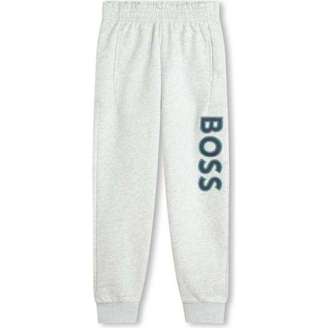 Side Logo Joggers, Gray