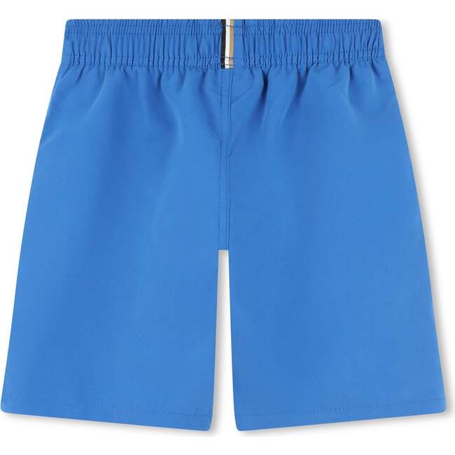 Side Logo Swimshorts, Blue - Swim Trunks - 2