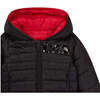 Reversible Hooded Puffer Jacket, Red - Puffers & Down Jackets - 2