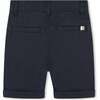 Plain Chino Shorts, Navy - Shorts - 2