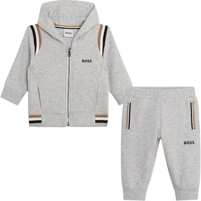 Logo Tracksuit, Gray