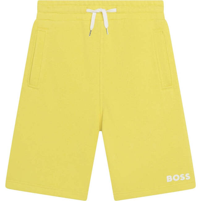 Logo Sweatshorts, Yellow