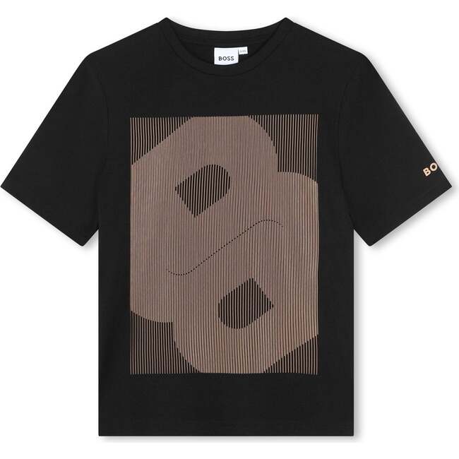 Monogram B T-Shirt, Black