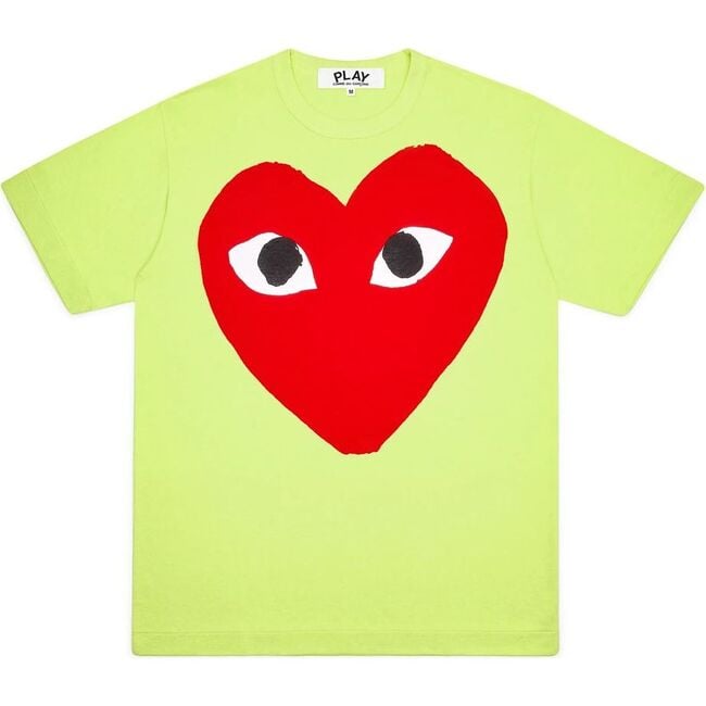 Heart Graphic T-Shirt, Green