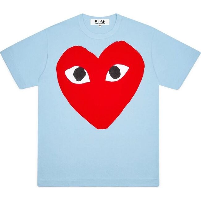 Heart Graphic T-Shirt, Blue