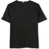 Monogram B T-Shirt, Black - T-Shirts - 4