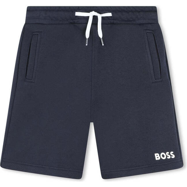 Logo Sweatshorts, Navy