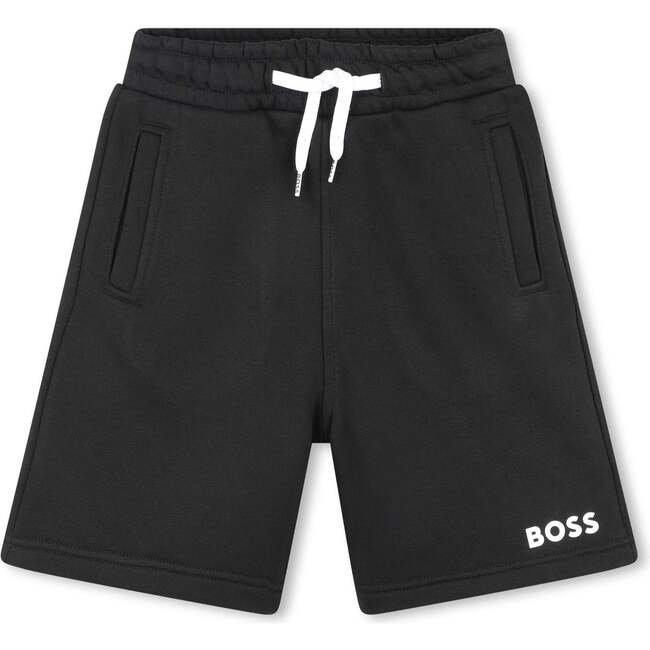 Logo Sweatshorts, Black