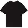 Monogram Logo T-Shirt, Black - T-Shirts - 3