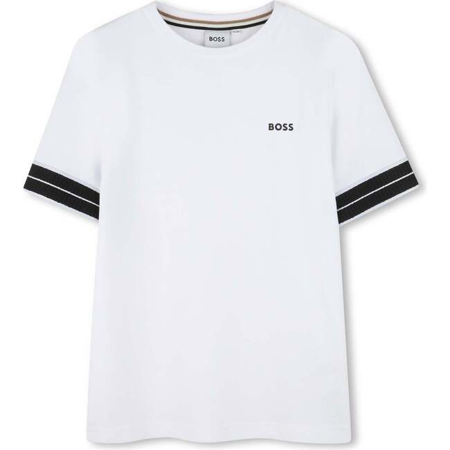 Logo Crewneck T-Shirt, White