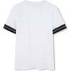 Logo Crewneck T-Shirt, White - T-Shirts - 3