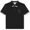 Double B Logo Polo, Black - Polo Shirts - 1 - thumbnail