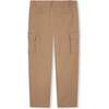 Logo Cargo Pants, Brown - Pants - 3