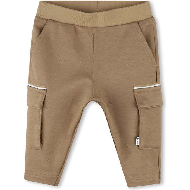 Cargo Pocket Sweatpants, Brown