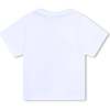 Bear Graphic Cotton T-Shirt, White - T-Shirts - 3