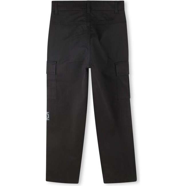 Logo Cargo Pants, Black - Pants - 5