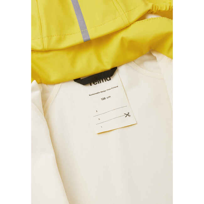 Lampi Raincoat, Yellow - Raincoats - 6