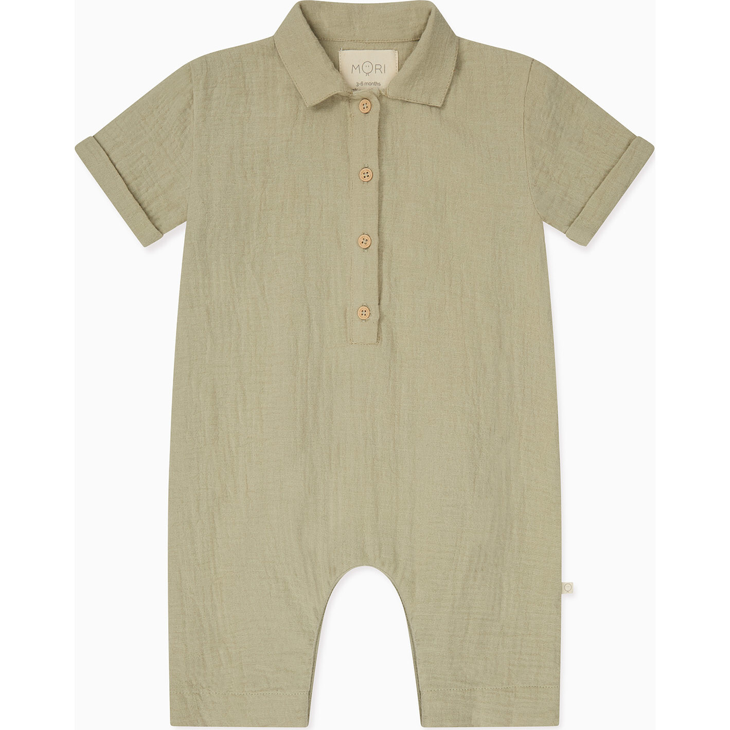 Sage Muslin Relaxed Jumpsuit - Rompers - 1