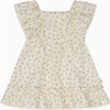 Floral Muslin Frilled Dress & Bloomers - Dresses - 3
