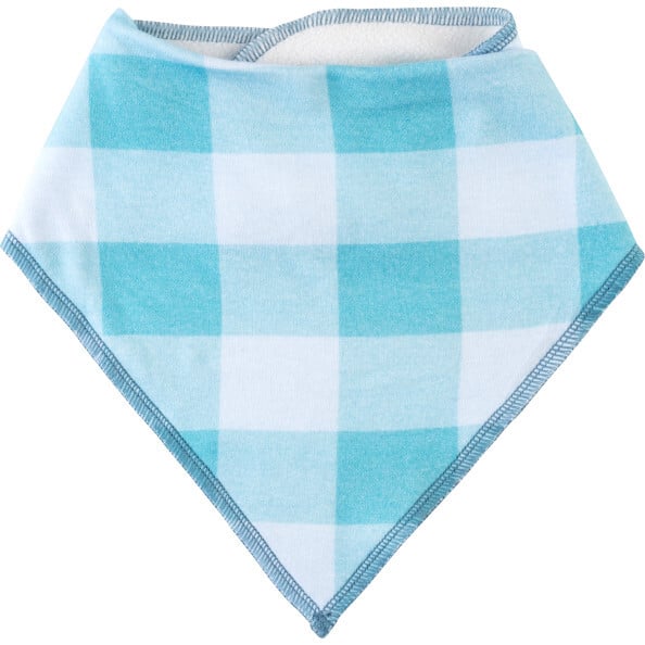 Dream Bandana Bib, Blue Gingham