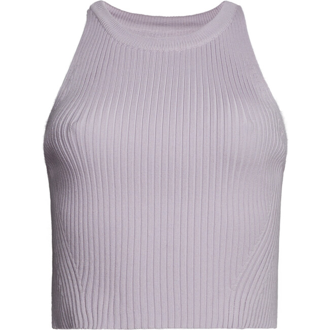 Tia Crop Tank, Soft Lavender