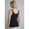 Mia Rib Tank, Black - Tank Tops - 9