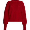 Layla Sweater, Rosso - Sweaters - 1 - thumbnail