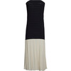 Leila Dress, Ivory/Black Combo - Dresses - 1 - thumbnail