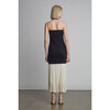 Leila Dress, Ivory/Black Combo - Dresses - 2