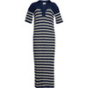 Emmie Stripe Dress, Navy/Ivory Stripe - Dresses - 1 - thumbnail