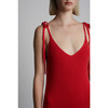 Ceclia Dress, Rosso - Dresses - 4