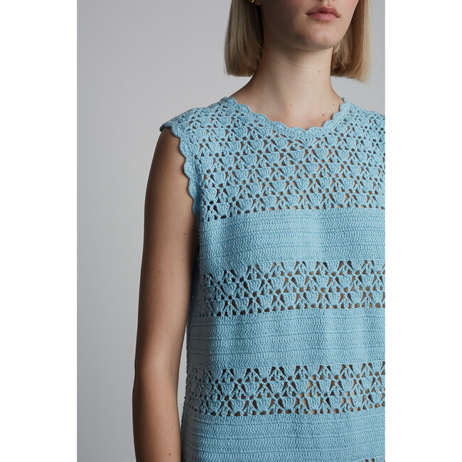 Amara Dress, Robin Egg Blue - Dresses - 4