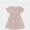 Eryna Girl Dress Short Sleeve, Pink Gold - Dresses - 2