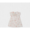 ELSa Baby Dress Short Sleeve, Pink Butterfly - Dresses - 1 - thumbnail