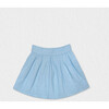 Edena Girl Skirt, Blue Stripes - Skirts - 2