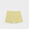 Dia Baby Shorts Jacquard, Yellow - Rompers - 1 - thumbnail